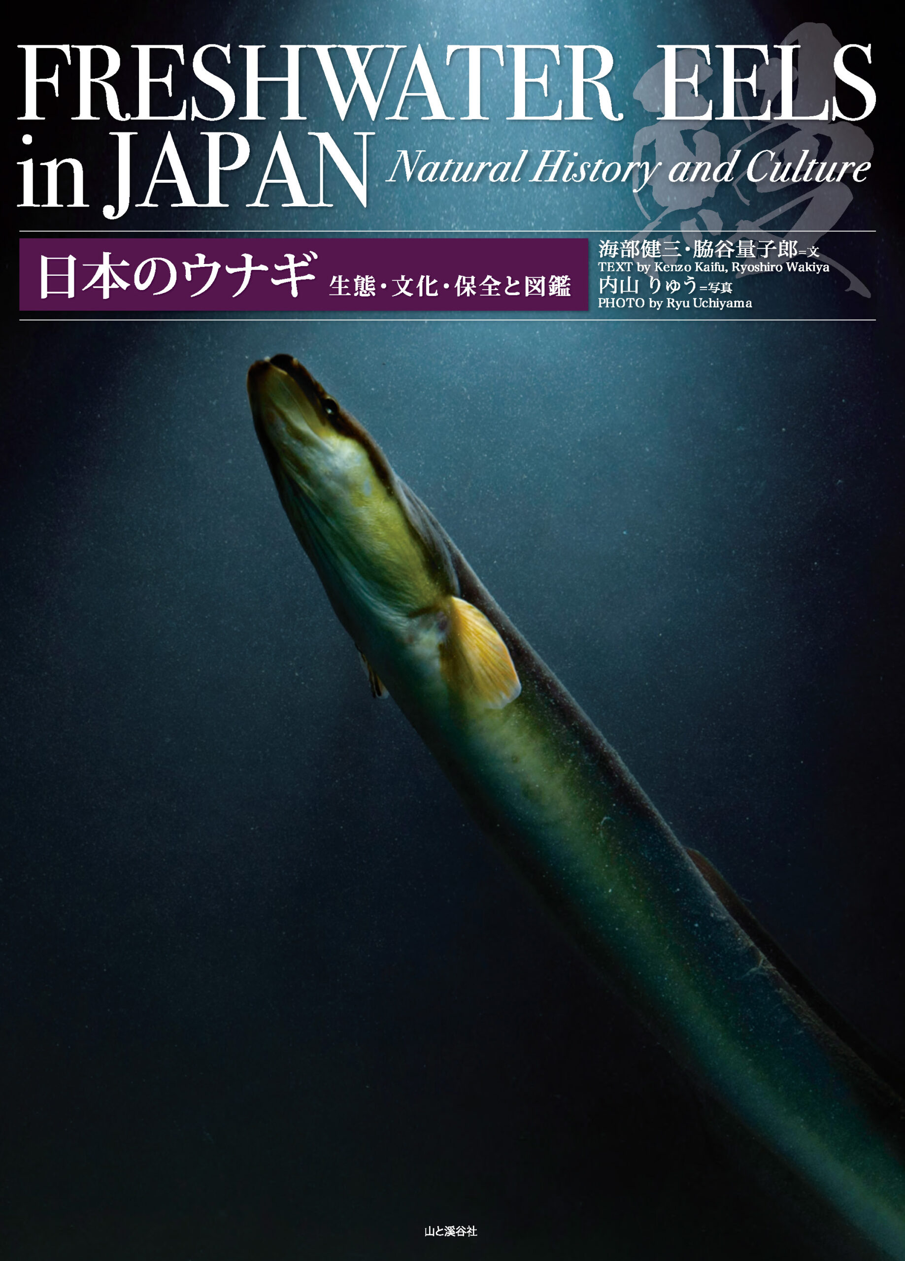 「日本のウナギ 生態・文化・保全と図鑑」表紙